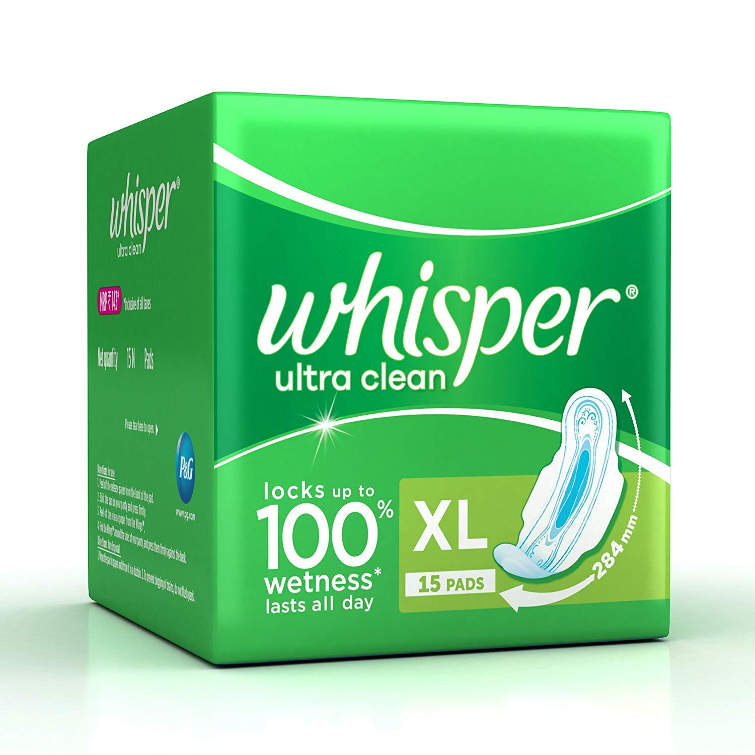 Whisper Ultra XL+ Sanitary Pads